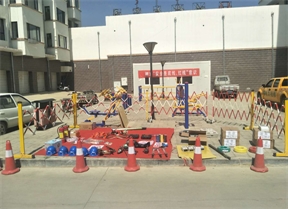 烏蘭察布市老舊計(jì)量改造開工現(xiàn)場